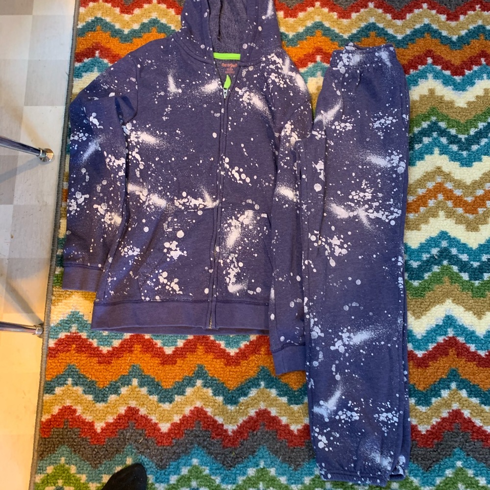 Boys cat and Jack sweatsuit